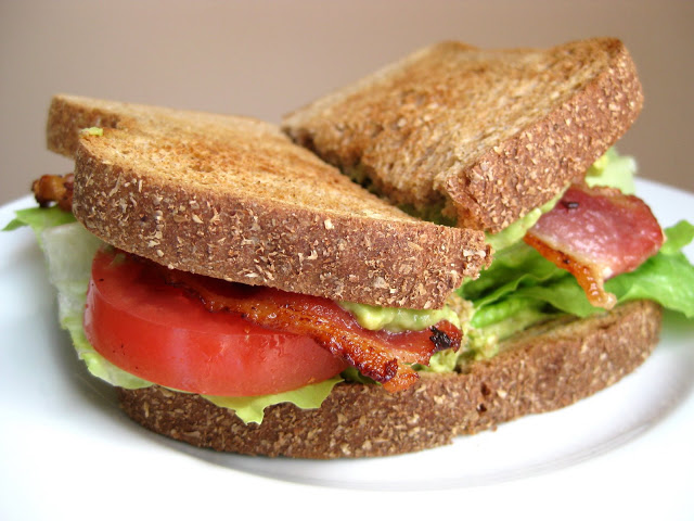 B.L.A.T. Bacon Lettuce Avocado And Tomato Sandwich | A Hint Of Honey